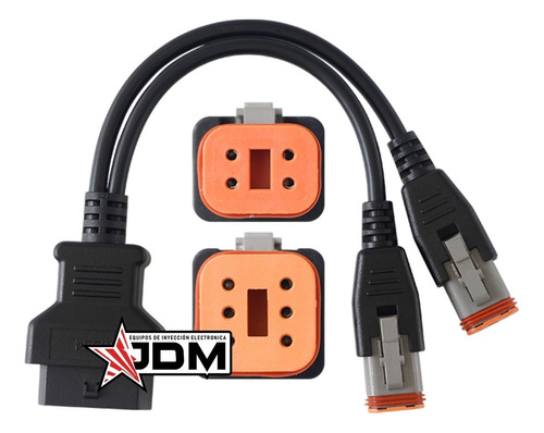 Adaptador Universal 4 Y 6 Pin Moto Harley Davidson Obd2 Jdm