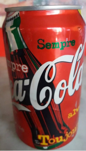 Lata De Coca Cola  Ganaste,1 De Cada 10 Gratis, Febrero 99
