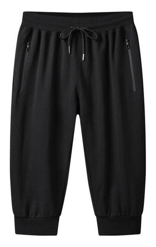 Pantalones Capri Pantalones De Algodón Deportivos Casuales D