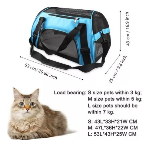 Portadores De Mascotas, Port¿til Plegable Bolsa Para Perros