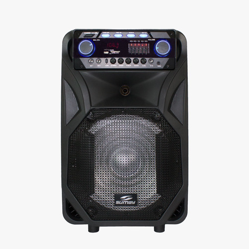Caixa De Som Sumay Thunder 800bt C/ Bluetooth E Microfone