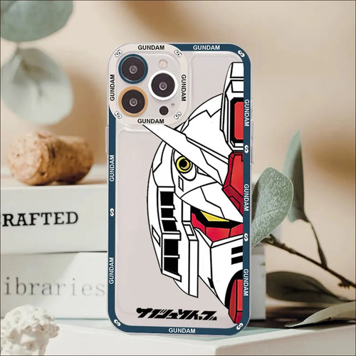 Funda De Teléfono Gundam Robot Para iPhone 11, 12, 13, 14