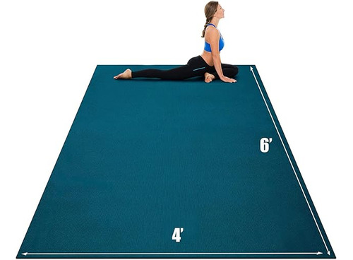 Large Yoga Mat 7 X 5 X 8mm 6 X 4 X 8mm Workout Mat With Stra