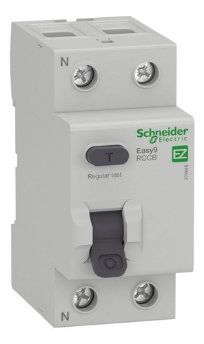 Disyuntor Diferencial Bipolar 2x25 Amp Schneider 25a 30ma E9