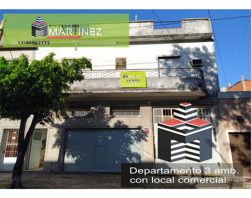 Venta De Departamento 3 Amb. Y Galpón / Local Comercial. (ambos Con Muy Buena Renta)