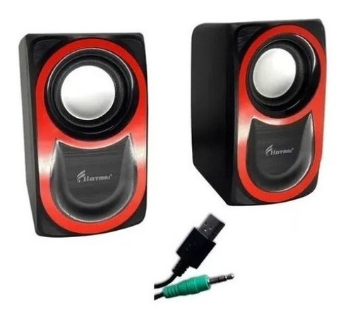 Parlantes Pc - Usb Multimedia Alambrado Speaker 2.0