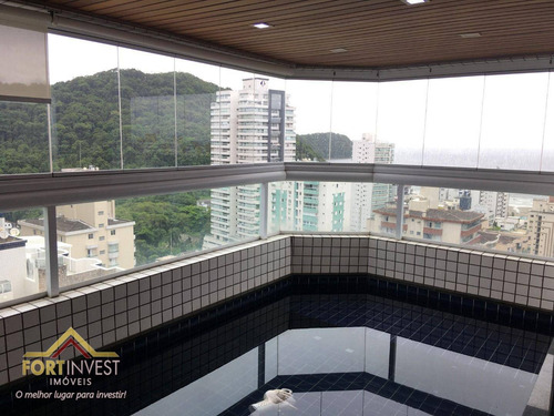 Imagem 20 de 30 de Apartamento Com 4 Dormitórios Porteira Fechada À Venda, 205 M² Por R$ 1.950.000 - Canto Do Forte - Praia Grande/sp - Ap3998
