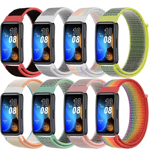 8 Pulseira De Relógios Nylon Loop Para Huawei Watch Band 8