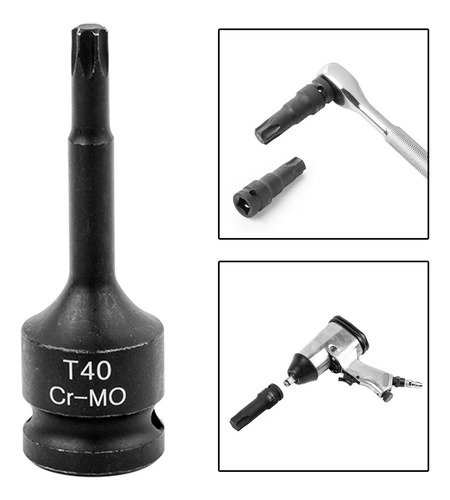 Adaptador De Enchufe Con Cabezal De Estrella, Llave 78x6,5mm