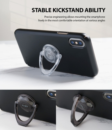 Imagen 9 de 10 de Anillo Soporte Para Celular Ringke Prism Original Pack X 2 Unidades