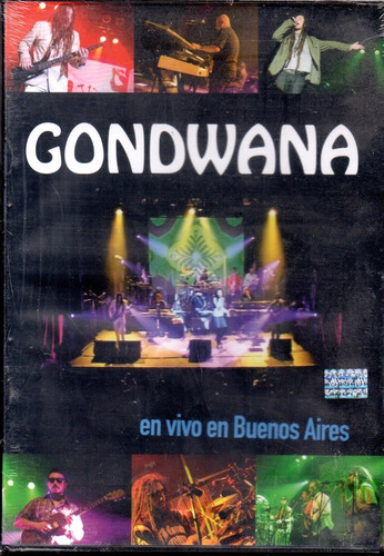 Gondwana - En Vivo En Buenos Aires - 2010 - Dvd Orig - Mcbmi