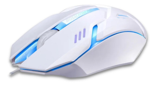 Mouse Con Iluminación Rgb Gamer Para Pc O Notebook Usb