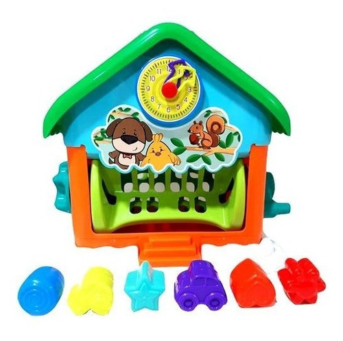 Imagen 4 de 8 de Casa De Actividades Didáctica Mini House Calesita - Color Multicolor