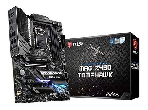 Placa Madre Msi Tomahawk Mag Z490 Atx, Intel 10th Gen