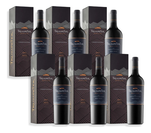 Vino Tinto Trumpeter Cabernet Sauvignon C/estuche 750ml X6u