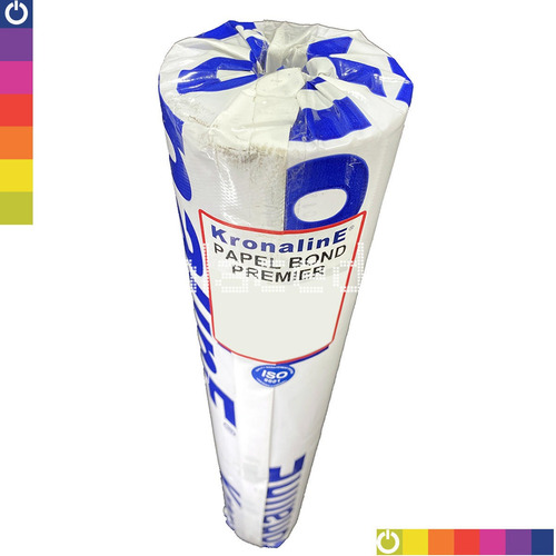 Imagen 6 de 10 de Papel Bond Kronaline Bp400 Rollo Premier 75g Ploter