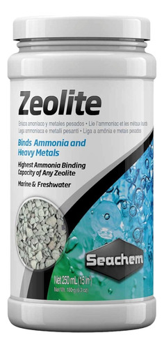 Seachem Zeolita 250 Elimina Amoniaco Y Metales Pesados