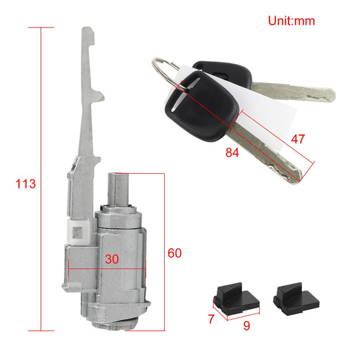 Cilindro De Bloqueo Del Interruptor De Encendido For Honda