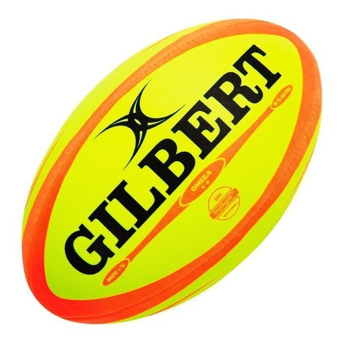 Pelota Rugby Gilbert N°5 Match Omega Reglamentaria Nocturna