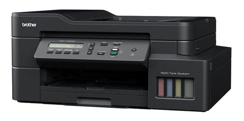 Imagen 4 de 8 de Impresora a color multifunción Brother InkBenefit Tank DCP-T720DW con wifi negra 100V - 120V