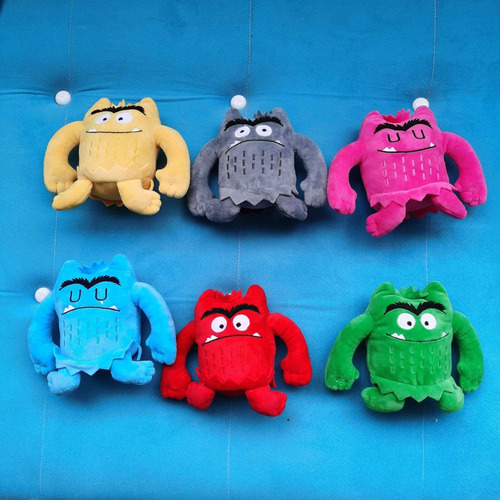 Muñeco De Peluche Pequeño Monstruo Emocionante De 6 Piezas