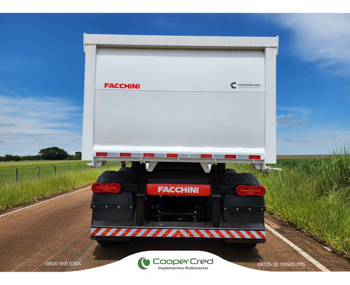 Carreta Caçamba Basculante Facchini 30m³ 3 Eixos 0km