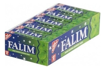 Falim Chicle Sin Azucar Sabor Menta 100 Piezas