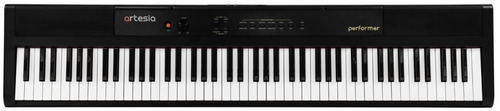 Teclado musical Artesia PA-88W 88 teclas negro 110V/220V