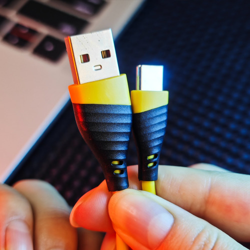 Cargador De Cable De Datos De Carga Rápida De 120 W Con Velo