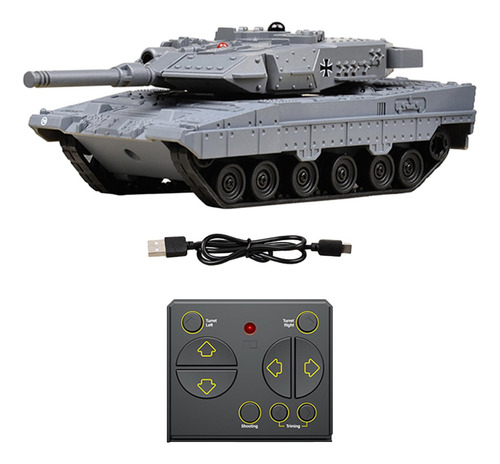 Control Remoto Rc Durable Rc Vehículo Juguete Modelo Gris