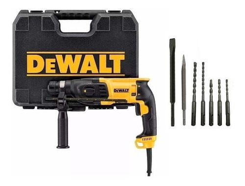 Martelete Rompedor Rotativo Dewalt D25133k 800w + Kit Acess