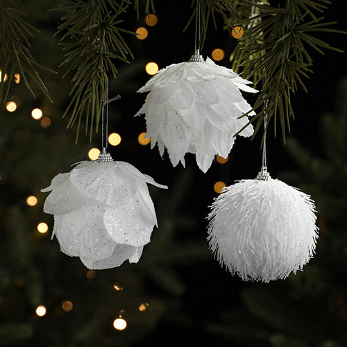 Accesorios De Adorno De Bolas De Navidad, Estilo A
