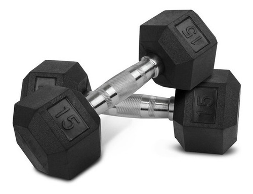 Mancuernas Hexagonales Sportfitness Par De 7.5 Kls