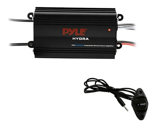 Pyle Auto - Amplificador Marino De 4 Canales - 200 W Rms 4 .