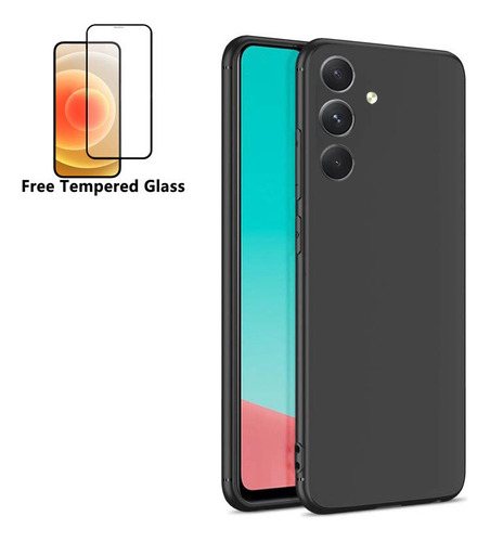 Funda Para Samsung Galaxy M34 5g Suave Tener Vidrio Membrana