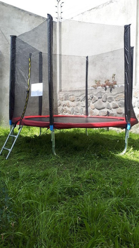 Saltarín-trampolin Con Escalera 8, 12 Y 15 Pies