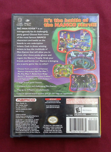 Pac-man Fever Game Cube Garantizado * Mundo Abierto Vg *