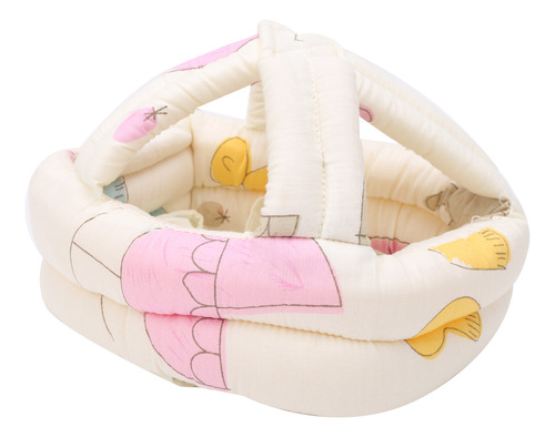 Gorro Protector De Tela Para Bebé Cómodo Anticolisión