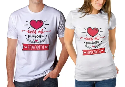 Estampadas Parejas,combo X2 , Demostrar Amor 05 Cuotas sin