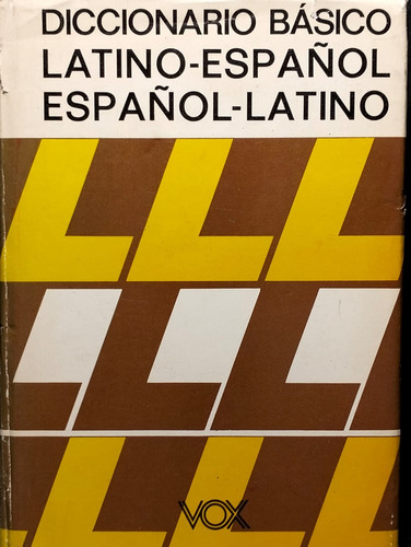 Diccionario Basico Latino-español Editorial Vax