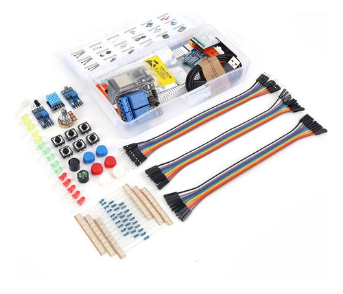 Kit De Componentes Electrónicos Con Tarjeta Esp32