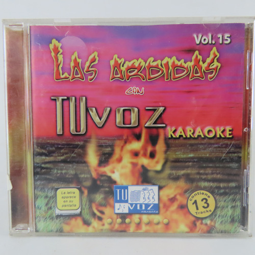 Cd 021 Las Ardidas Con Tuvoz -- Karaoke Vol 15 (Usado)