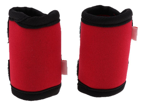 2x Para Proteger De Pierna De Perro Gato Accesorios Rojo S