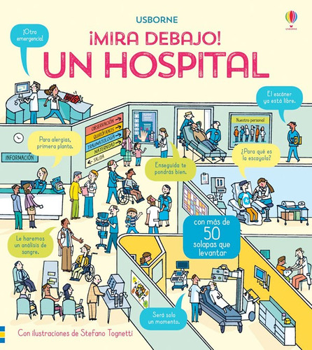 Libro Hospital, De Katie Daynes. Editorial Usborne, Tapa Blanda, Edición 1 En Español, 2021