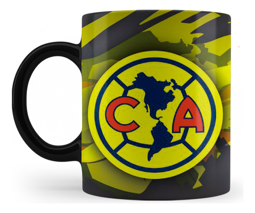 Taza Mágica Futbol Del Club América Taza Personalizada