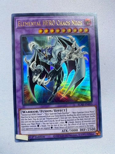 Elemental Hero Chaos Neos Ultra Yugioh