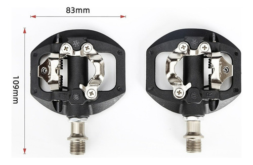Autobloqueo De Doble Propósito De Pedal Plano Para Shimano