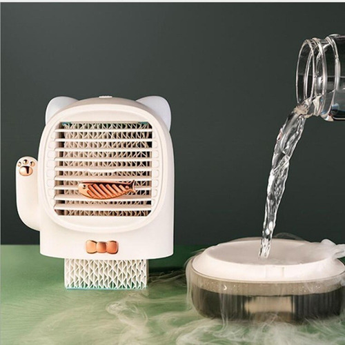 Ventilador Tanque Agua Grande Portátil Recargable Por