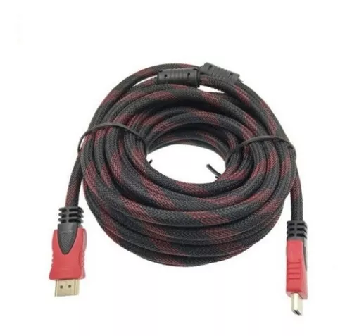 Cable Hdmi 5 Metros 1080p 4k Doble Filtro Mallado 2