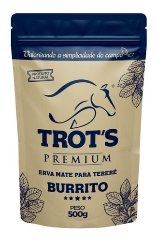 Erva Mate P/ Terere Trot's 500g - Sabor Burrito